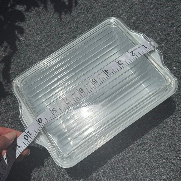 Vintage Pyrex Pink Gooseberry Refrigerator Dish 503 w/Lid 503C - 1 1/2 Qt - Picture 11 of 12